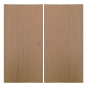 Dvierka v dekore duba pre modulárny policový systém 2 ks 32x66 cm Mistral Kubus - Hammel Furniture