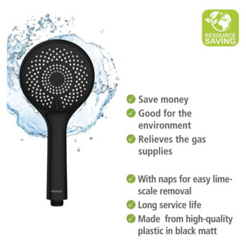 Sprchová hlavica ø 11 cm Water Saving – Wenko - Image 9