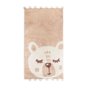Béžová kúpeľňová predložka 80x150 cm Teddy – Foutastic - Image 3
