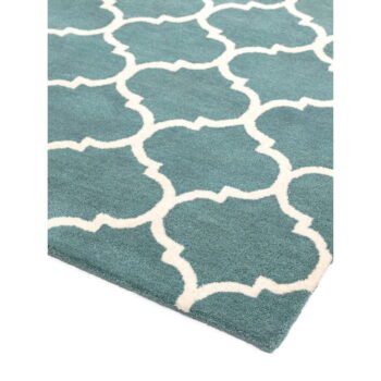 Modrý ručne tkaný vlnený koberec 160x230 cm Albany – Asiatic Carpets - Image 4