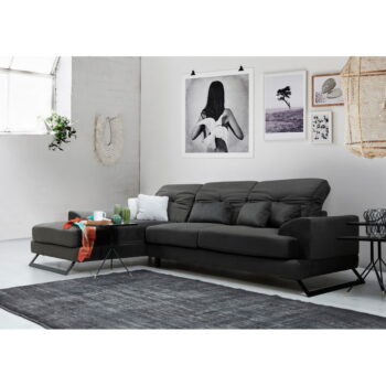 Tmavosivá rohová pohovka (ľavý roh) Frido – Balcab Home - Image 10