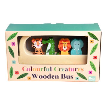 Drevený autobus Colourful Creatures - Rex London - Image 6