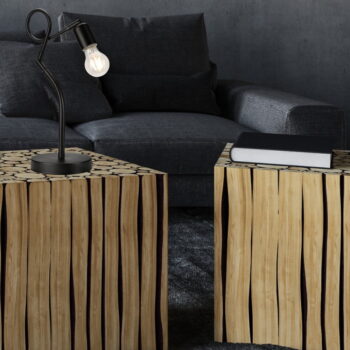 Čierna stolná lampa, výška 42 cm Harry - LAMKUR - Image 3