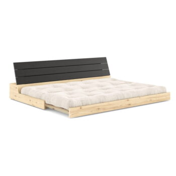 Biela menčestrová rozkladacia pohovka 196 cm Base – Karup Design – Obrázok 3