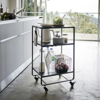 Kovový servírovací stolík 38x49.5 cm Tower – YAMAZAKI - Image 4
