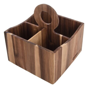 Drevený stojan na kuchynské náčinie Wooden - Orion – Obrázok 2