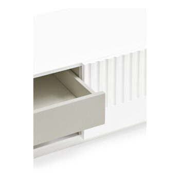 Biela TV komoda Teulat Doric - Image 4