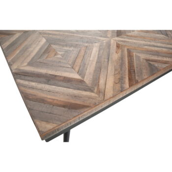 Jedálenský stôl z akáciového dreva BePureHome Rhombic, 180 × 90 cm - Image 5