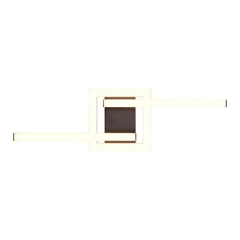 Čierne LED stropné svietidlo 16x54 cm Viale – Trio - Image 6