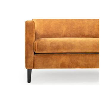 Žltá zamatová pohovka 220 cm Adagio - Scandic - Image 4