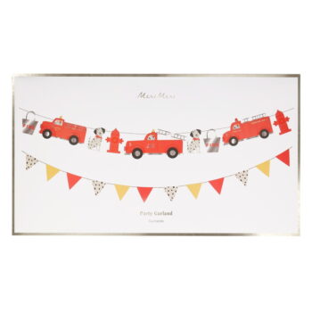 Girlanda Fire Truck – Meri Meri - Image 6