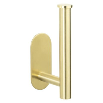 Samodržiaci držiak na toaletný papier z nerezovej ocele Orea Gold – Wenko - Image 4