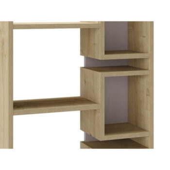 Knižnica v dekore duba 60x168,5 cm Eladi – Marckeric – Obrázok 6