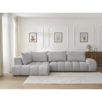 Svetlosivá rohová pohovka Everest – Bobochic Paris – Obrázok 7