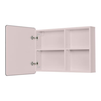 Ružová závesná/so zrkadlom kúpeľňová skrinka 80x58 cm Color Bath – Tom Tailor – Obrázok 3