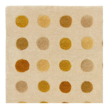 Žltý ručne tkaný vlnený koberec 160x230 cm Dotty – Asiatic Carpets – Obrázok 7