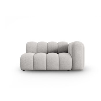 Svetlosivý modul pohovky (pravý roh) Lupine – Micadoni Home
