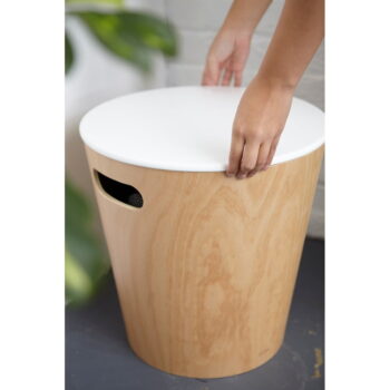 Okrúhly odkladací stolík ø 40 cm Woodrow - Umbra - Image 5