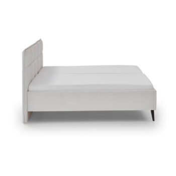 Béžová dvojlôžková posteľ s úložným priestorom s roštom 200x200 cm Paulo – Meise Möbel - Image 8