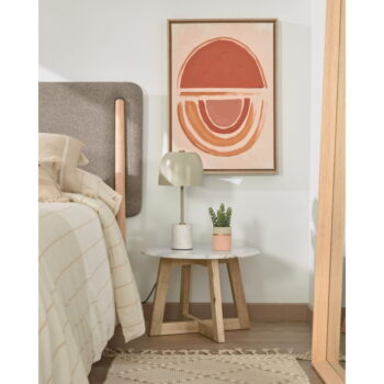 Béžová stolová lampa Kave Home Alish - Image 5