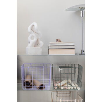 Drôtený kovový košík 37x26x20 cm Store-It – Mette Ditmer Denmark - Image 2
