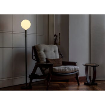 Tmavosivá stmievateľná stojacia lampa (výška 170 cm) Poise – tala - Image 6