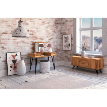 Toaletný stolík z bukového dreva 120x53 cm Golo - The Beds - Image 7