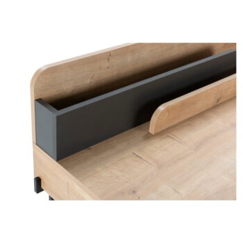 Pracovný stôl z dubového dreva so sekretárom 60x113 cm Lila – Marckeric – Obrázok 7