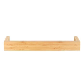 Bambusový nástenný držiak na uteráky Wenko Light, šírka 40 cm - Image 3