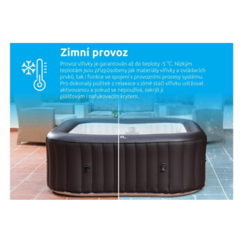 Vírivka s pevnou konštrukciou pre 6 osôb hĺbka 65 cm Tribeca – MSPA – Obrázok 2