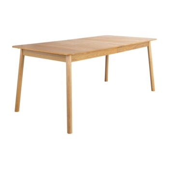Rozkladací jedálenský stôl s doskou v dubovom dekore 90x180 cm Glimps – Zuiver - Image 3