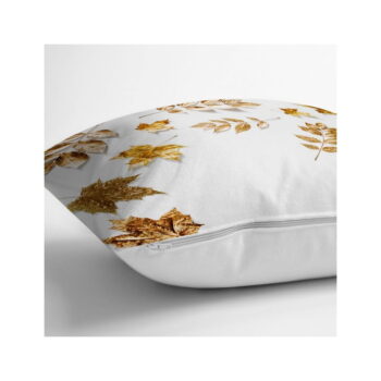Obliečka na vankúš Minimalist Cushion Covers Golden Leaves, 42 x 42 cm - Image 2