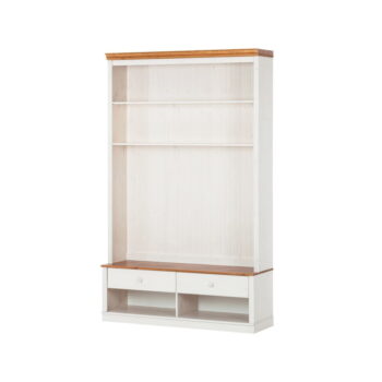 Biela TV zostava z borovicového dreva 140x223 cm Anita – Støraa – Obrázok 2