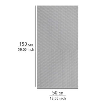 Sivá protišmyková podložka do zásuvky Wenko Anti Slip, 150 x 50 cm - Image 5