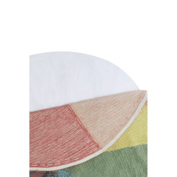 Prateľný ručne tkaný vlnený detský koberec ø120 cm Pie Chart – Lorena Canals – Obrázok 10