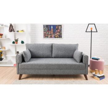 Sivá pohovka 177 cm Bella – Balcab Home - Image 7