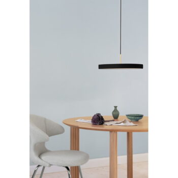 Čierne LED závesné svietidlo s kovovým tienidlom ø 43 cm Asteria Medium – UMAGE - Image 4
