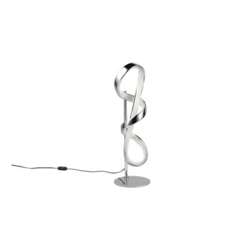 LED stolová lampa v striebornej farbe (výška 47 cm) Padua – Trio - Image 4