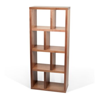 Hnedá knižnica v dekore orecha 70x159 cm Berlin – TemaHome - Image 9
