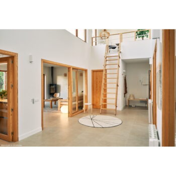 Krémový prateľný ručne tkaný bavlnený okrúhly koberec ø 160 cm Trace Beige – Lorena Canals – Obrázok 2