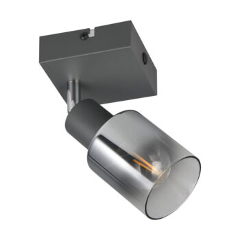 Antracitové bodové svietidlo ø 7 cm Cadiz – Trio - Image 6