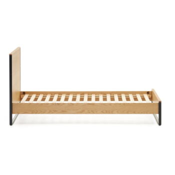 Jednolôžková posteľ s roštom v prírodnej farbe 90x190 cm Taiana – Kave Home - Image 3