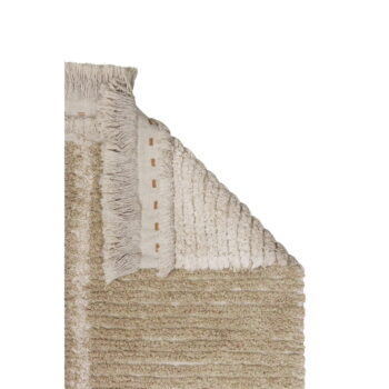 Béžový bavlnený behúň 80x230 cm Duetto Sage – Lorena Canals - Image 2