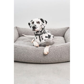 Sivý pelech pre psa z materiálu buklé 71x91 cm Senso Pebble M – MiaCara - Image 3