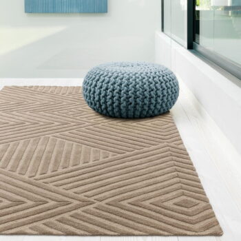 Svetlohnedý vlnený koberec 160x230 cm Hague – Asiatic Carpets - Image 3
