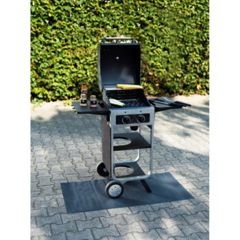 Čierna protišmyková ochranná podložka ku grilu Wenko Suma, 60 x 120 cm – Obrázok 5