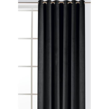 Čierny zamatový dimout záves 140x300 cm Velto – Filumi – Obrázok 2