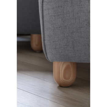Sivá rozkladacia rohová pohovka (pravý roh) Bouncy Olli – Miuform - Image 9