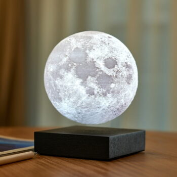 Čierna LED stolová lampa (výška  14 cm) Moon – Gingko - Image 8
