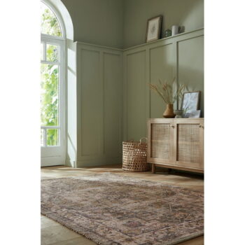 Kaki ručne tkaný koberec s prímesou juty 160x230 cm Selena Jute Traditional – Flair Rugs - Image 2